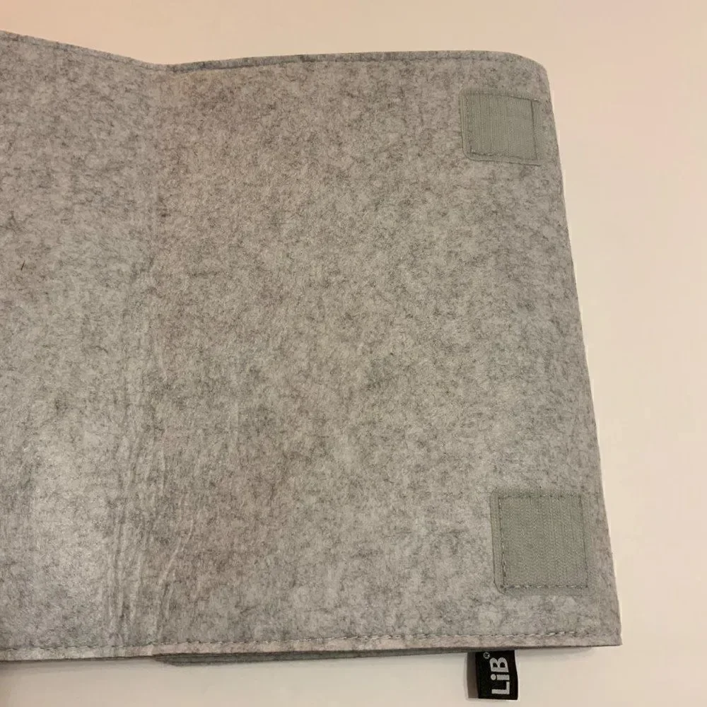 Bedside Caddy Organizer Grey Felt Large New